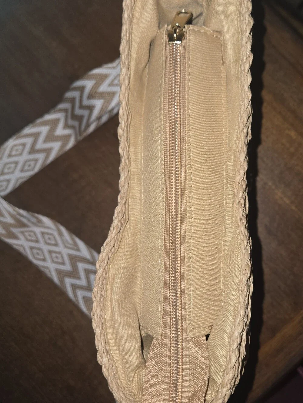 Straw Woven Handbag Purse, NWOT beachy Boho Vacation Resort 2 Straps!